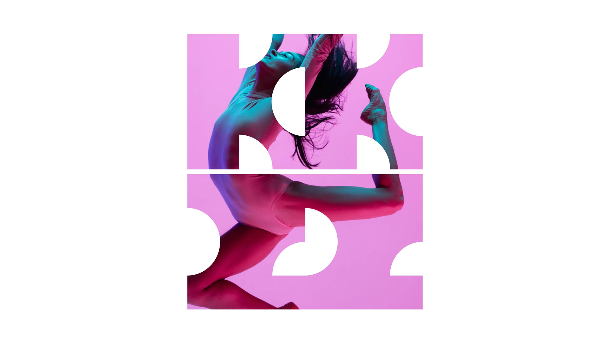Animation showing the development of the visual identity for the social media applications of KasselKultur2022 by Machbar