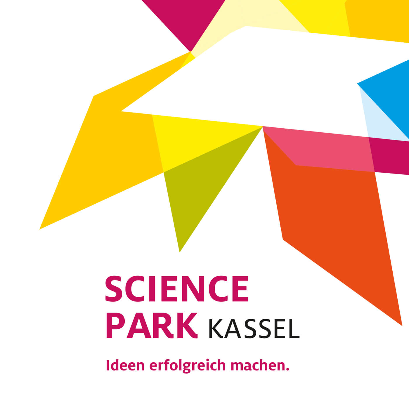 Comprehensive brand development and communication materials for Sciencepark Kassel.