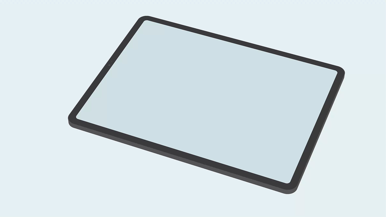 Screencasts of the SONOR website from 2018, displayed on a tablet frame