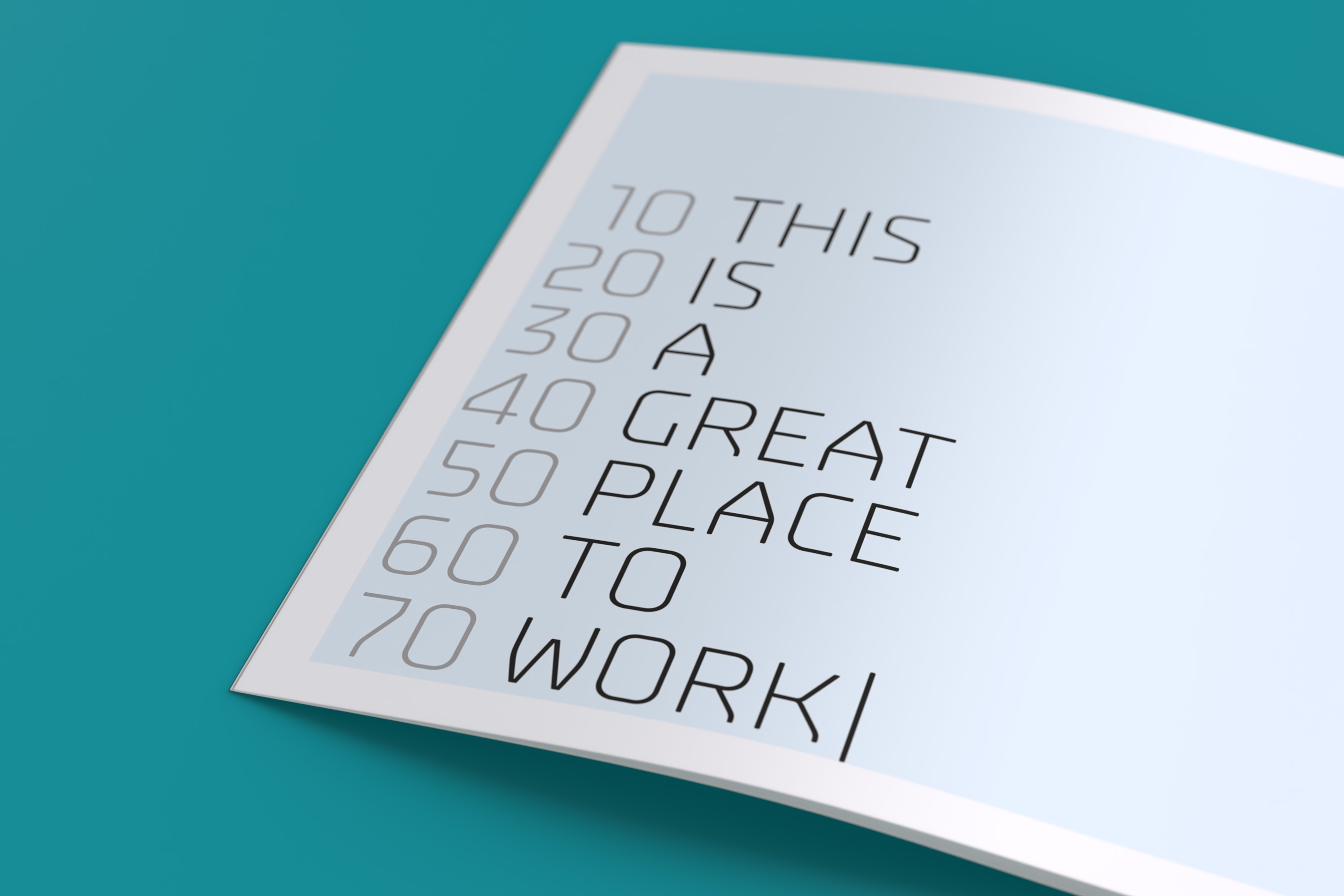 Detail image from Micromata's company magazine "Quelltext." Editorial design and production by Machbar