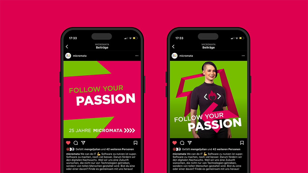 Micromata Campaign: 25 Years of Web Presence