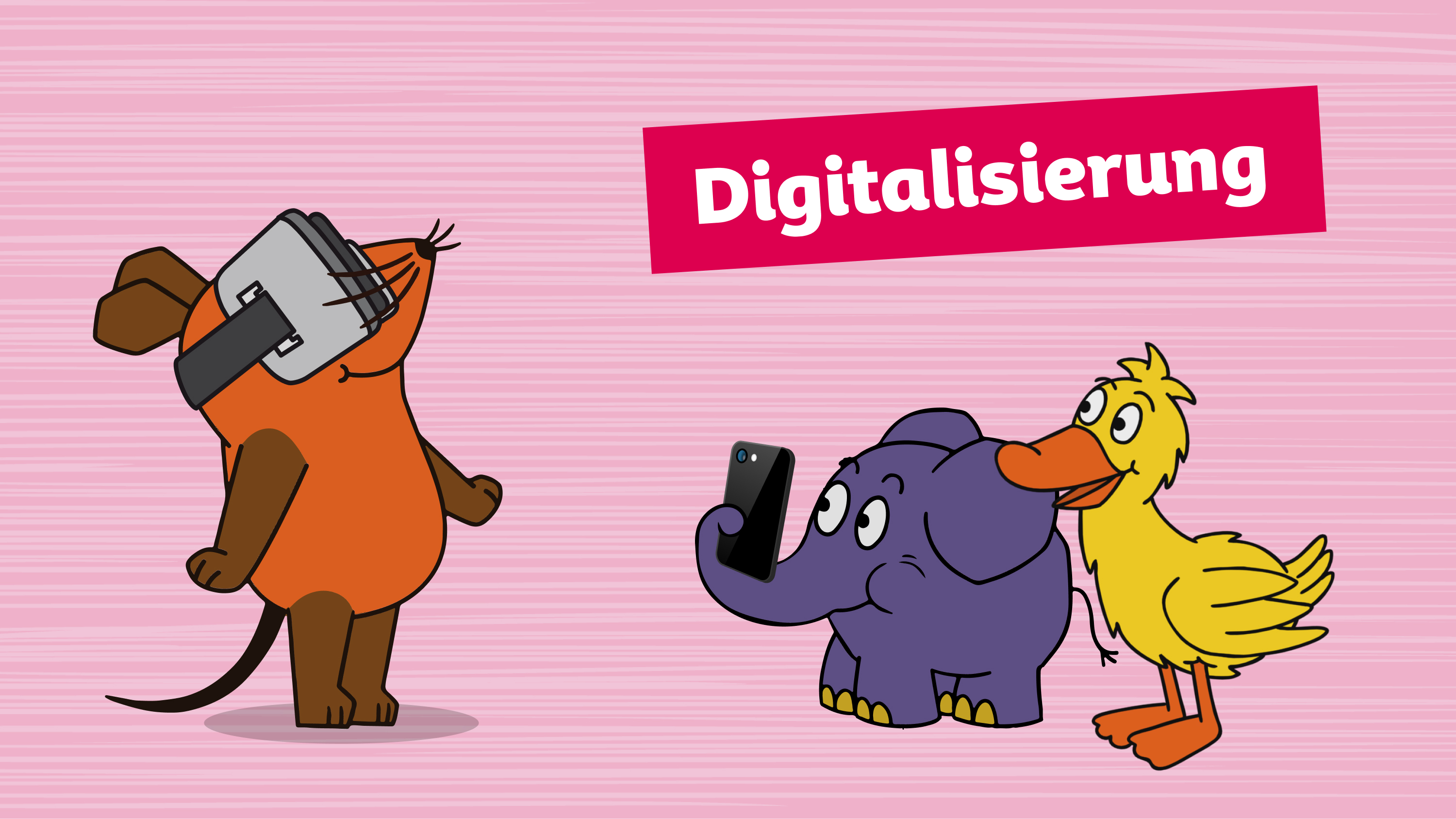 Clip from the "Maus" app for WDR. Concept, design, and programming by Machbar.